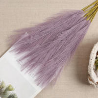5/10Pcs Pampas Artificial Flor Para Decoración De Hogar Boda Y Jardín Arreglo Floral Falso Planta En Vaso Guirnalda Exterior - details 18