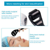 DRS 540 Micro Aguja Roller Derma Facial Herramienta De Belleza Para Regeneración Del Cabello Barba Reducción De Arrugas Eliminación De Marcas Blanqueamiento - details 2