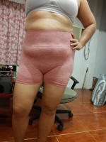 Shorts De Yoga Para Mujer Cintura Alta Sin Costuras Levanta Glúteos Rosa Fitness Ciclismo Ejercicio Control Abdominal Talla Real - details 20