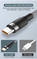 Cable USB Tipo-C Tejido NNBILI 6A Para Samsung Huawei Xiaomi Switch Sony PS5 Longitudes Variadas 8M 5M 3M 2M 1.5M 1M Carga Rápida - details 10