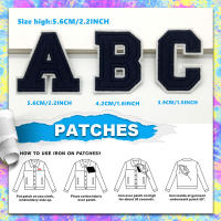 26pcs Parches Bordados De Letras Azules Navy A-Z Para DIY Sastre Para Ropa Bolsos Sombreros Decoración Paquete De 1 Pieza - details 5