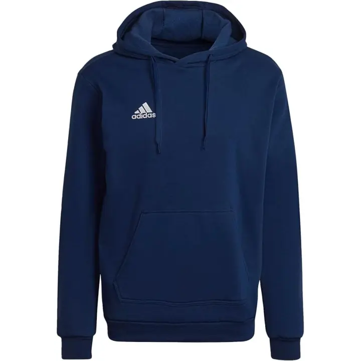 Sudadera con Capucha para Hombre Adidas ENT22 Hoody, Color Azul Marino H57513 - 1