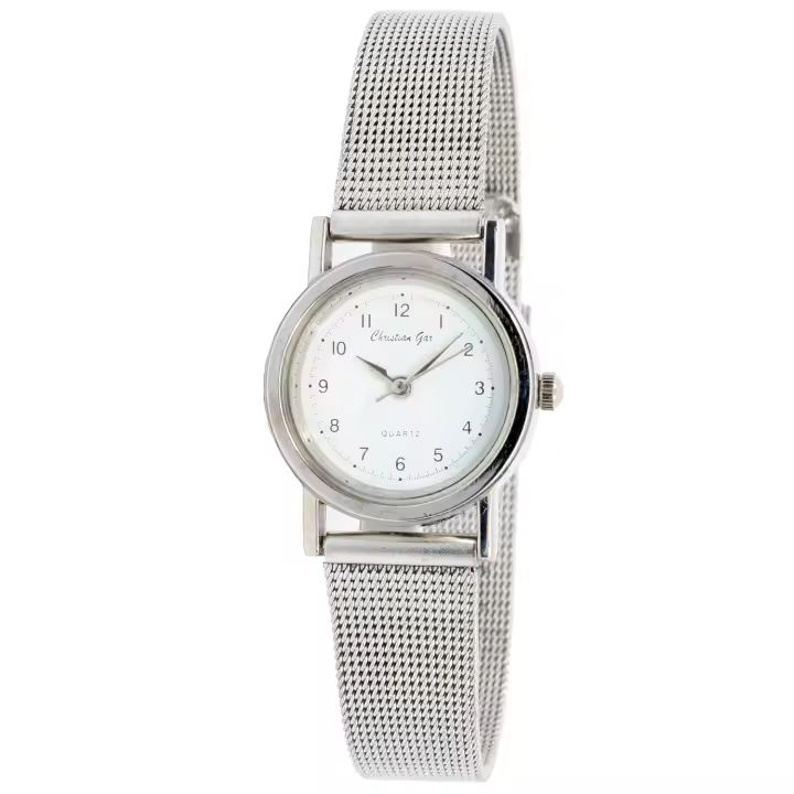 Christian Gar Cg-18912 Collection Cg Reloj Para Para Mujer Color Plateado - 1