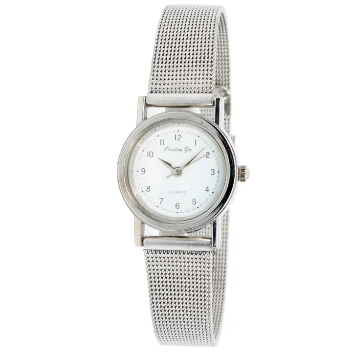 Christian Gar Cg-18912 Collection Cg Reloj Para Para Mujer Color Plateado - 1