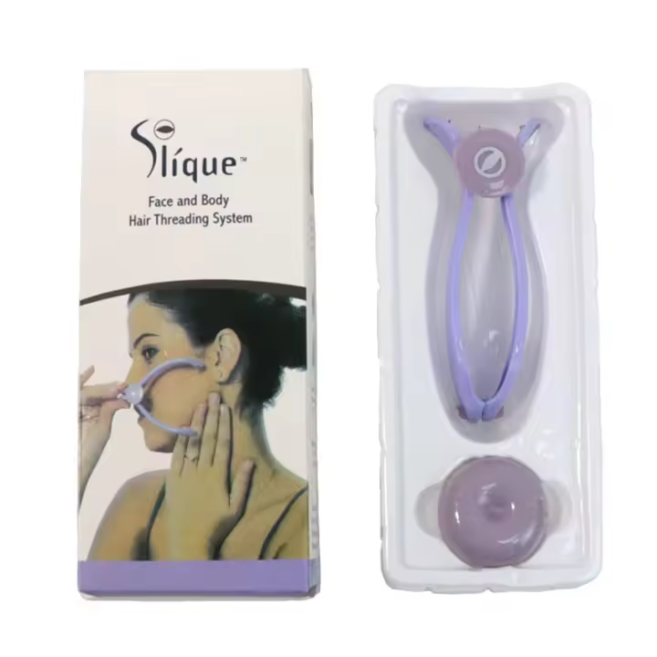 Agente Para Pérdida De Pelo Facial Portátil YS00138 Hilo Facial Para Belleza Manual Arraigador De Cabello Azul - 1