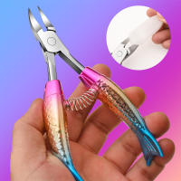 Tijeras Profesionales Para Uñas Gruesas Y Engranadas Con Abertura Ancha Set De Tijeras Para Manicuras De Uñas Encarnadas Material De Acero Inoxidable - details 5