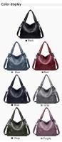 Bolso de cuero with ASA Superior para Mujer - Bolso Femenino de Diseño de lujo, Calidad 30*33*11cm - details 3