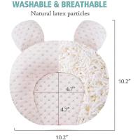 Soft Baby Nursery Pillows Unisex Newborns Head Shaping Infant Support Sleeping Head Sleep Pillows With Bear Ears - details 4