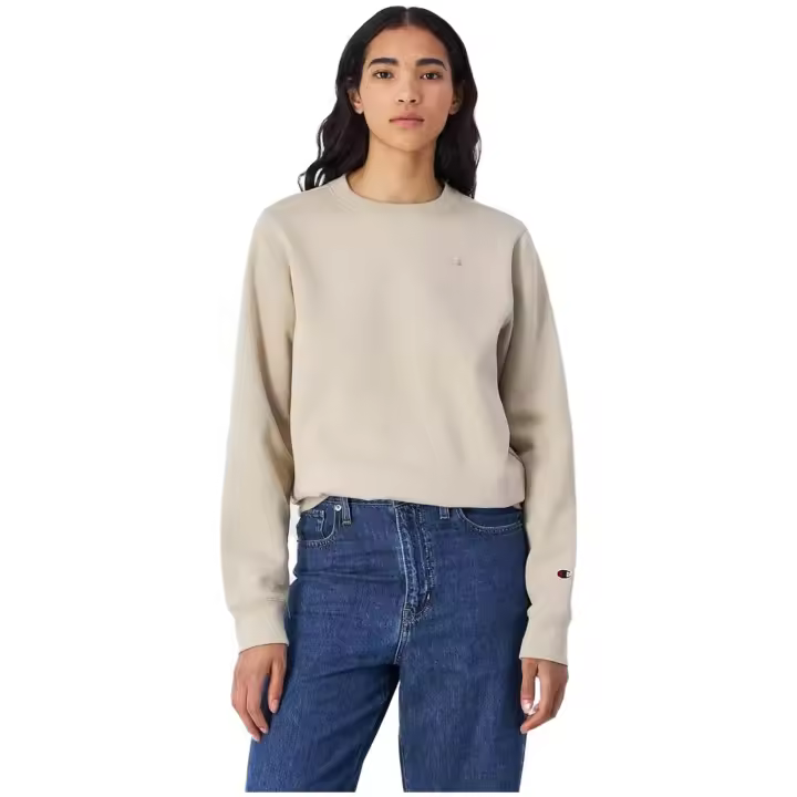 Sudadera Champion  para mujer en color beige - 1