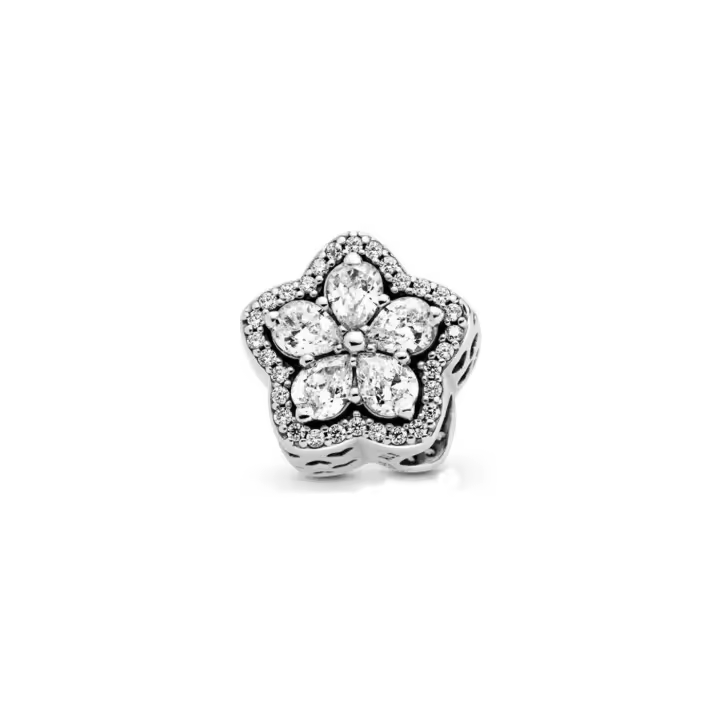 PANDORA Charm Pavé Copos de Nieve Brillante - 1