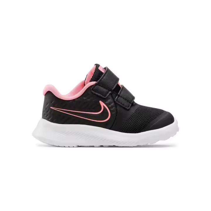 NIKE STAR RUNNER NEGRO/ROSA INFANTIL - 1