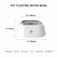 Bebedero Antigoteo para Perros y Gatos 1L - Els Pet - Con Base Antideslizante, Disco Flotante y Protección Antisalpicaduras, Ideal para Viajes y Uso Diario - details 2