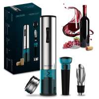 Sacacorchos Eléctrico InstantCork 1000 Gourmet, abre botellas en 8 segundos, con luz LED y aguja helicoidal de acero inoxidable - Cecotec - details 2