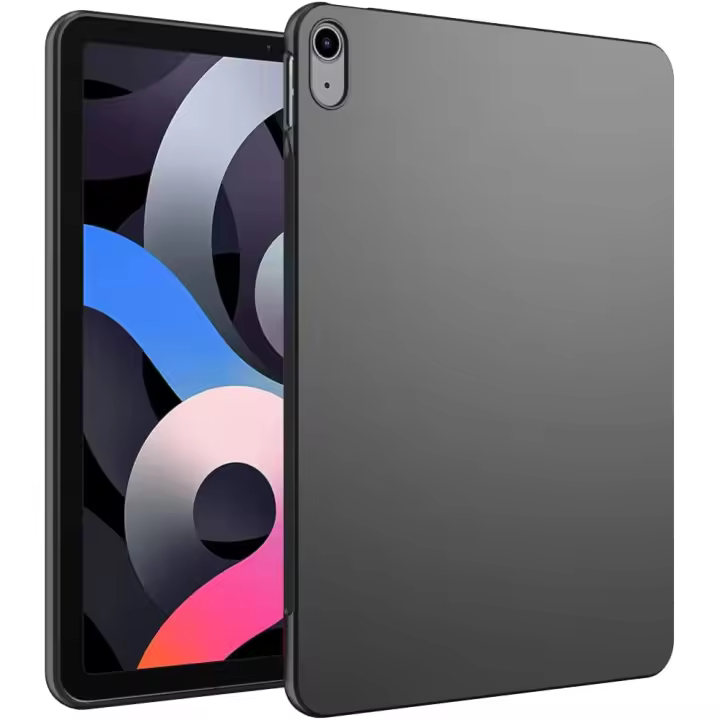 Funda De Silicona Para iPad Compatible Con Varias Versiones Del Producto Protección Suave TPU Negro Compatible Con iPad Air 5 4 Mini 2 3 4 Y Más - 1