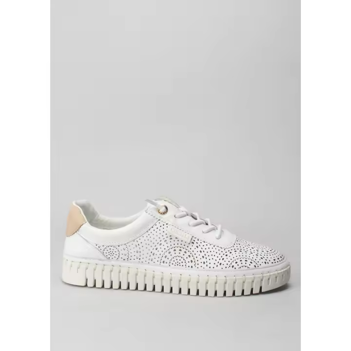 cordones picado blanco CARMELA - 1