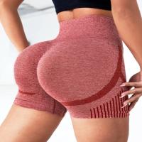 Leggings De Yoga Para Mujer Cintura Alta Sin Costuras Secado Rápido Deporte Libre Shorts De Deporte Con Bolsillos En La Cintura - details 1
