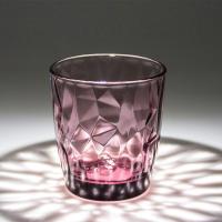 Vasos morados para beber, vasos para agua, vasos para jugo, 305 ml, vidrio, morado - details 2