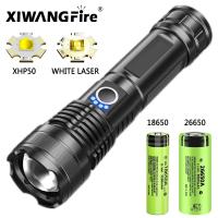 Linterna Táctica Recargable LED Super Brillante Portátil Con Alta Potencia Y Rango Largo Para Camping Y Emergencias Exterior - details 8