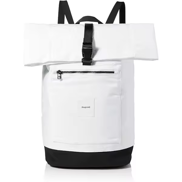 DESIGUAL - Mochila Mujer Trecking Backpack Mandala Blanca Grande - 1