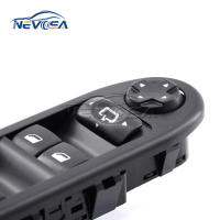 NEVOSA 6554.QG Botón De Control Del Ventilador Frontal Izquierdo Para Peugeot 207 Citroen 6490.EH 6554QG Con Plegado Material Plástico Apto Para Peugeot 2006-2014 - details 1