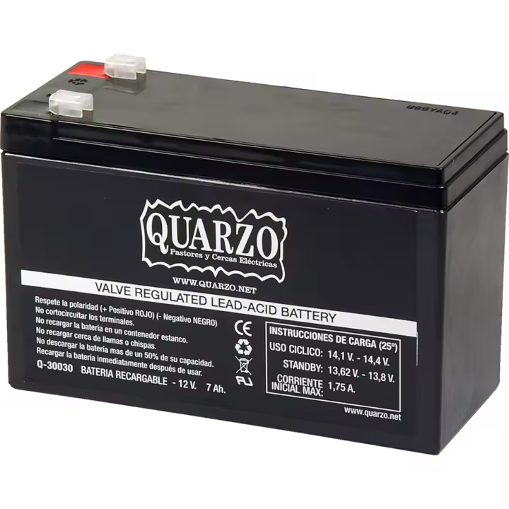 Batería Recargable Pastor Pila 12V 9Ah - Compatible con Pastores Recargables - 1