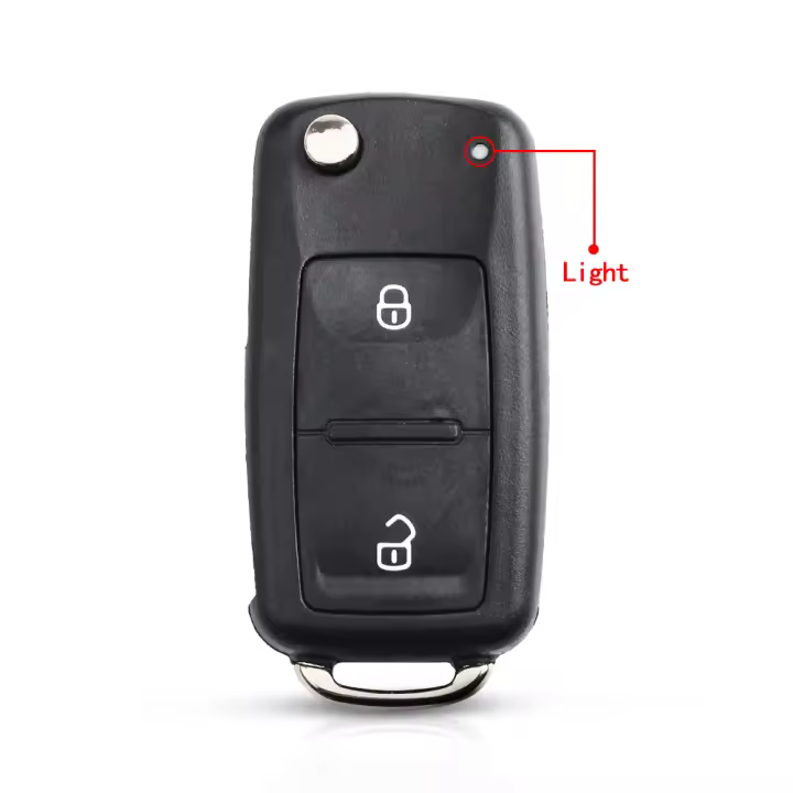 Carcasa De Llave Remota KEYYOU Para Skoda Octavia VW Volkswagen Golf Mk6 Tiguan Polo Passat CC SEAT 10 Piezas 2/3/4 Botones Reemplazo - 1