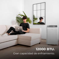 Aire Acondicionado Portátil - Cecotec ForceClima 12800 Soundless Heating Connected – 12000 BTU, Tecnología Silenciosa - details 5