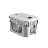 Jarrón De Agua De 5L Con Grifo Para Nevera Dispensador De Bebida De Plástico Para Casa Té Frío Limonada Bar Fiesta - details 1
