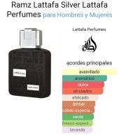 RAMZ SILVER BY LATTAFA EAU DE PARFUM X 100 ML . *** FOR MEN*** - details 0