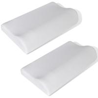 vidaXL Dos almohadas cervicales - details 1