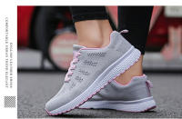 Zapatos Casuales Para Mujer Moda Transpirables Zapatillas Planas De Malla Para Pasear Gimnasio 2021 Zapatos De Vulcanización Blancos Para Mujer Calzado Para Pies Adultas - details 10