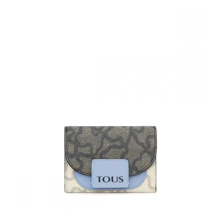 TOUS 295901501 BILLETERA S. AMAYA K ICON BEIGE-AZUL  2001784333 TOUS - ACCESORIOS 295901501 - 1