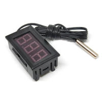 Termómetro Digital LED 0.56 Pulgadas Con Sensor Medidor De Temperatura DC 5-12V Panel De Prueba Con Probing Instrumento De Medición - details 5