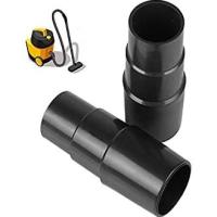 Conector de Manguera de aspiradora de 6 piezas, adaptador de aspiradora, adaptador de aspiradora estándar, para herrajes para todo type de interfaces de succión reductora de aspiradora, Negro - details 1