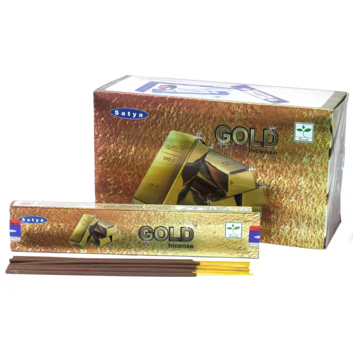 Varillas de Incienso Satya 15gm - Oro - 1
