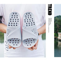Sandalias De Hombre Para La Playa Y El Interior Antideslizantes Masajeadoras EVA Cómodas Para Verano Tallas Reales - details 16
