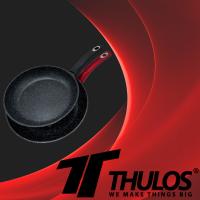 Juego de 2 sartenes de aluminio, tamaños: Ø22, Ø26 cm. Sartenes de aluminio con revestimiento antiadherente efecto piedra. THULOS TH-FPS38 COIMBRA - details 0