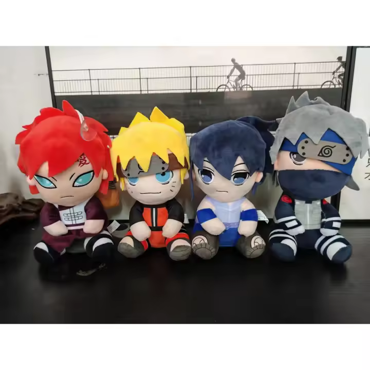 Muñeco De Peluche Naruto 20CM Creativo Y Bonito Almohada Kakashi Uchiha Itachi Simulación Juguete Para Niños Regalo De Cumpleaños Colección - 1