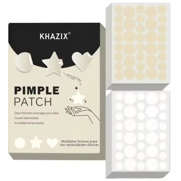 Parches Circulares Transparentes Y De Color De Piel HUA HUA 720PCS Para Acné Skincare Stickers Cubiertas Para Manchas Faciales Herramientas De Maquillaje - 1