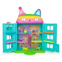 SPIN MASTER - LA CASA DE MUÑECAS DE GABBY - CASA DE MUÑECAS FESTIVA GABBY´S DOLLHOUSE CON SONIDOS, FIGURA, 10 ACCESORIOS ARCOIRIS Y 2 CAJAS SORPRESA - 6071380 - Juegos Infantiles - Juguetes Niños +3 años - details 1