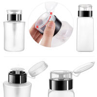 Botellas Vacías Para Uñas Recargables 50/150/180/250ml Dispensador De Polvo De Uñas Limpiador De Maquillaje Herramienta De Manicura - details 1