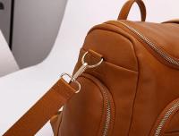 Bolso De Maternidad PU Cuero Grande Con Camión De Cambio Para Bebé Bolsa De Viaje Con Mochila Y Asiento De Carrito - details 12