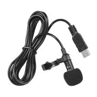 Micrófono Estéreo Omnidireccional Mini USB Profesional De 150cm Con Clip De Cuello Para Gopro Hero 3 3+ 4 Aibecy - details 3