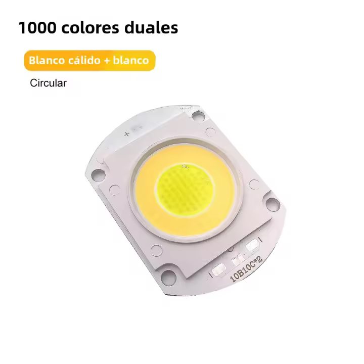 Lámpara LED De Alta Potencia 100W Matriz Dual Color Calor Blanco Y Blanco Para DIY Farol Escenario Integrado Chip COB - 1
