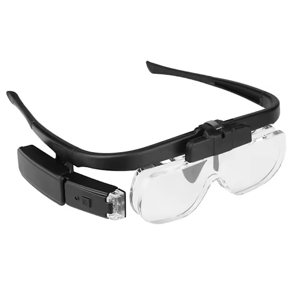 Lupas recargables, Lupa manos libres de visera - 1