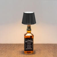 Lámpara De Botella Inalámbrica Con Control Táctil Y 3 Colores Iluminación Dimmable Para Mesas De Vino Fiesta Bares Restaurantes - details 5