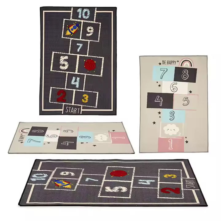 DAM. Alfombra sambori infantil 100x140cm. Diseños aleatorios. 140x100x1cm. - 1