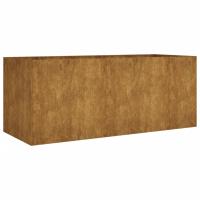 vidaXL Jardinera acero corten Dimensiones 40 x 41 x 40 cm,  80 x 40 x 40 cm,  120 x 40 x 40 cm y mas - details 13