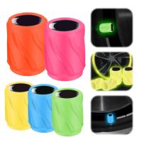 4pcs Tapones De Válvula Luminosos Para Neumáticos De Coche Universal Para Motocicleta Y Bicicleta Accesorios Decorativos Para Ruedas - details 8