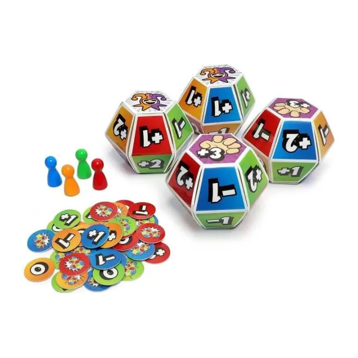 Juego de Mesa Dados Locos Tubo de Bizak - Rápido y Divertido con 4 Formas de - 1